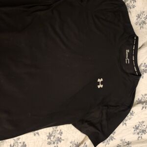 Under Armour Fitted Black Short Sleeve Tee